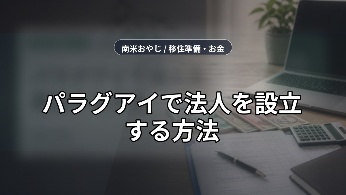 パラグアイで法人を設立する方法｜手順と費用 のサムネイル画像